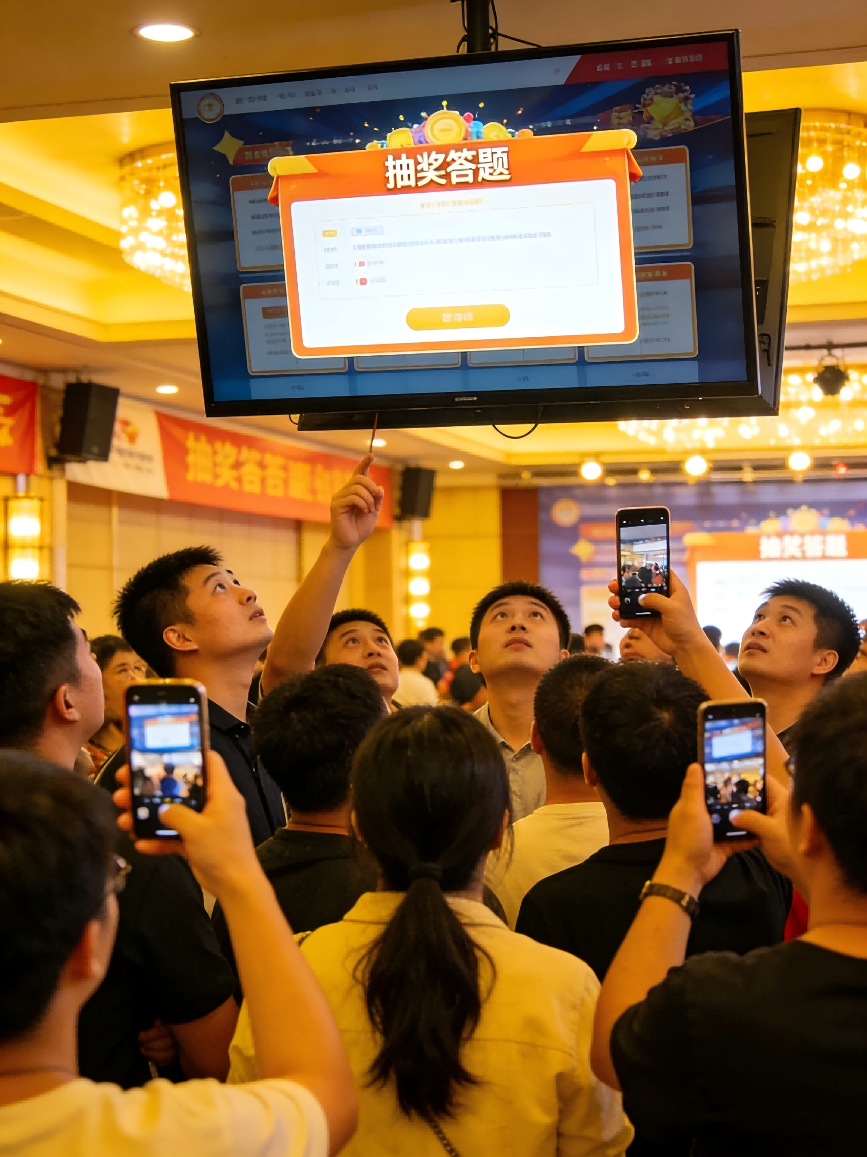 那场差点冷场的活动，被一块屏幕救场了✨