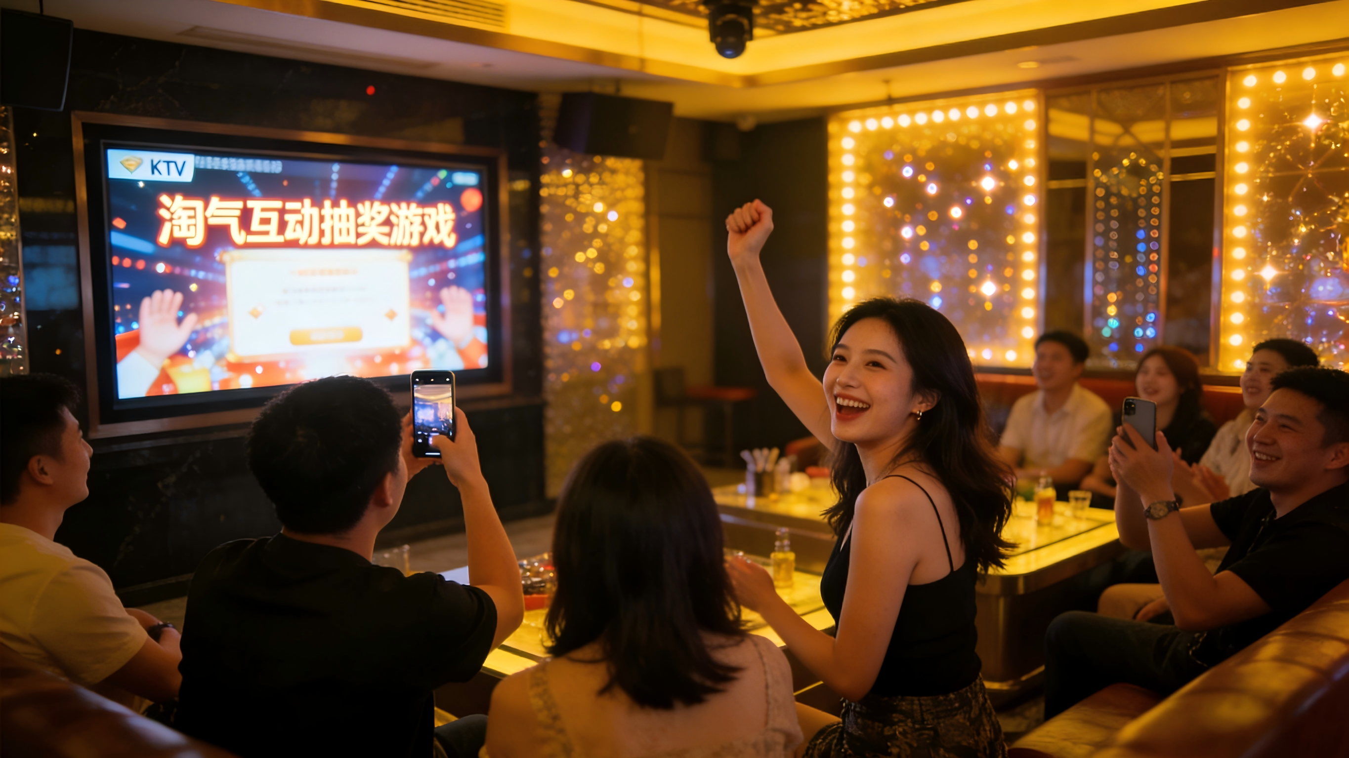 KTV大厅热场名场面｜淘气互动救场等待尴尬