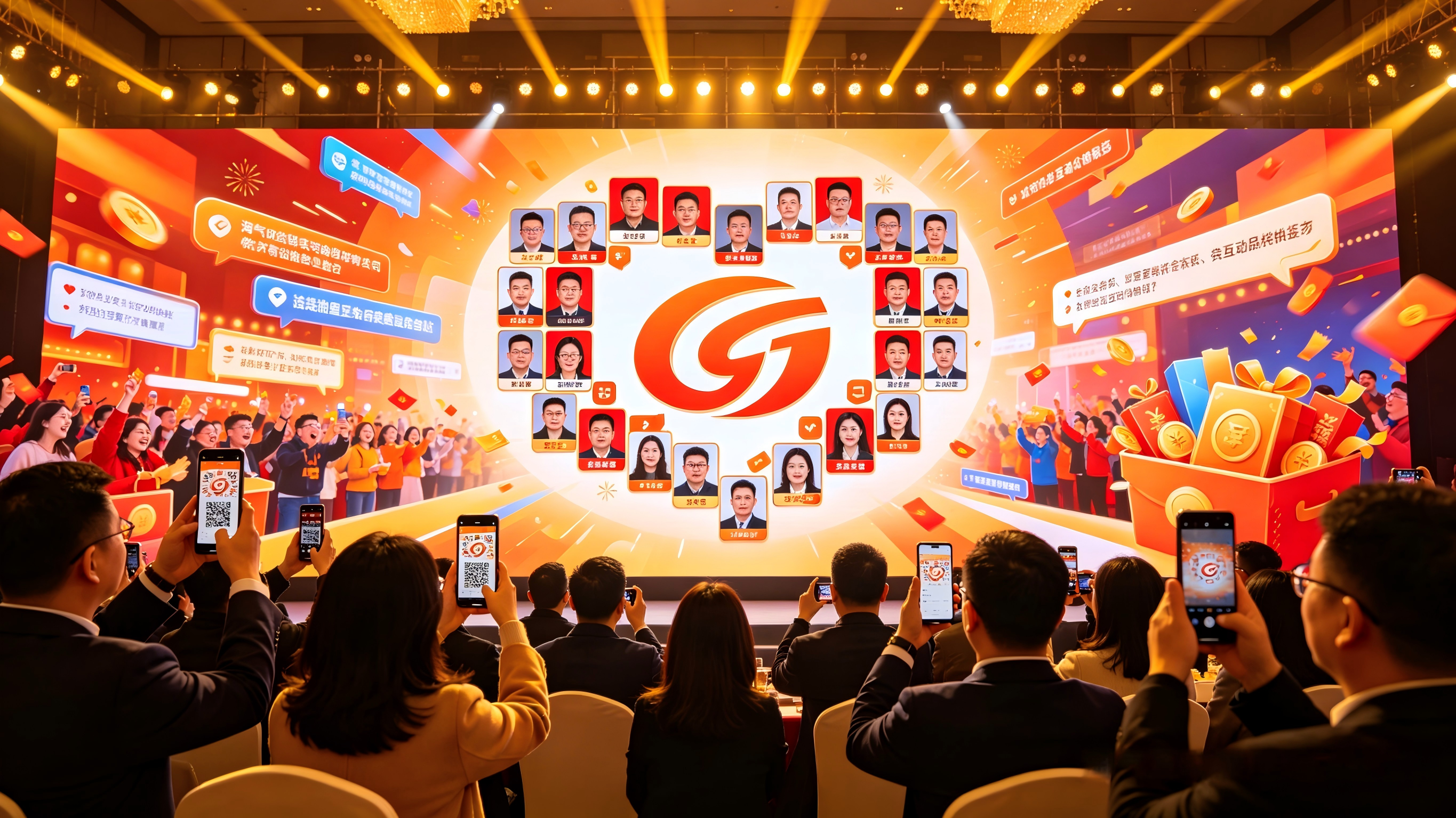 年会冷场？多亏了淘气互动，全场直接嗨翻！