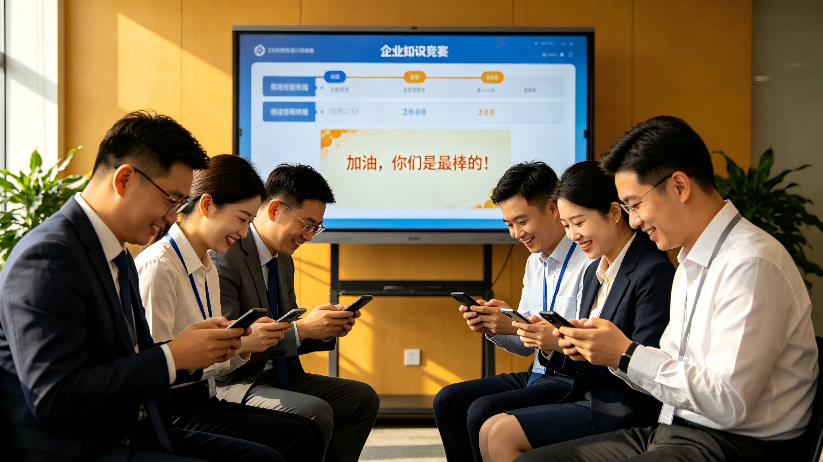 一场有温度的企业知识竞赛，因淘气互动而更有意义