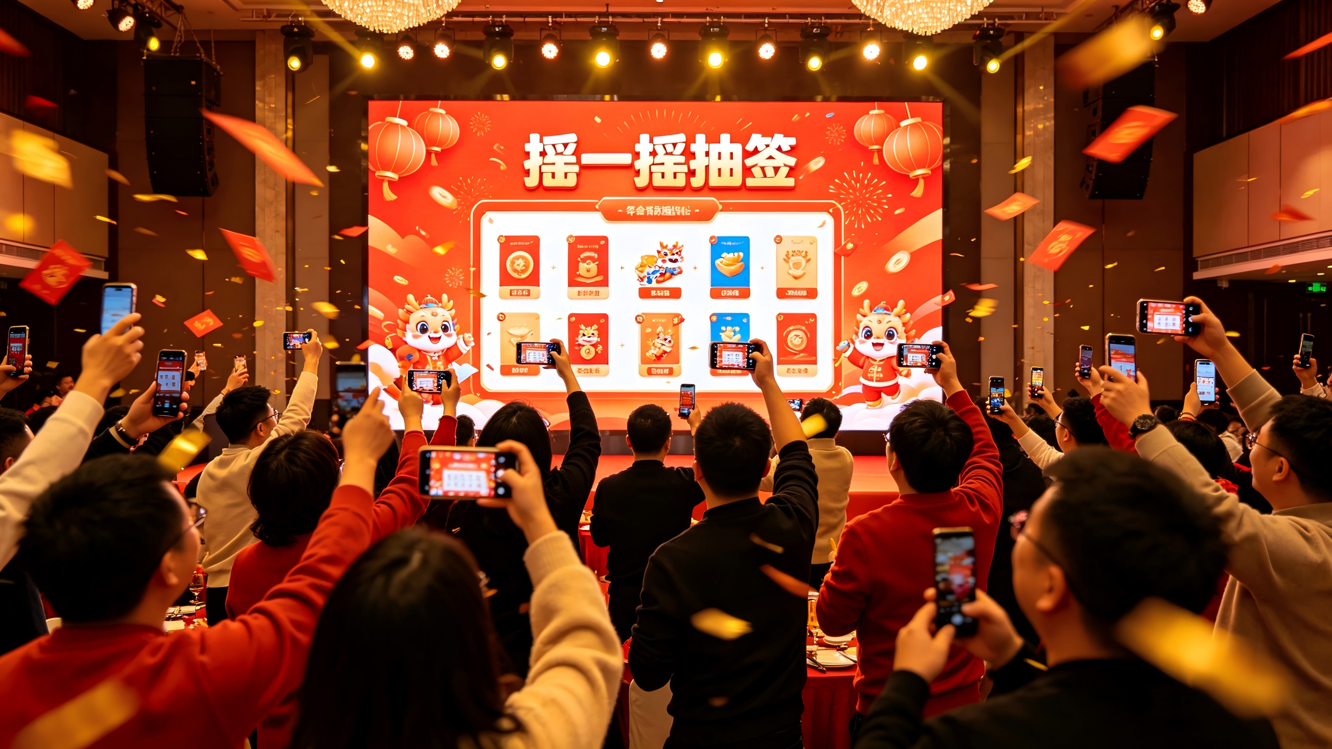 摇一摇抽签，全员沉浸式解锁快乐