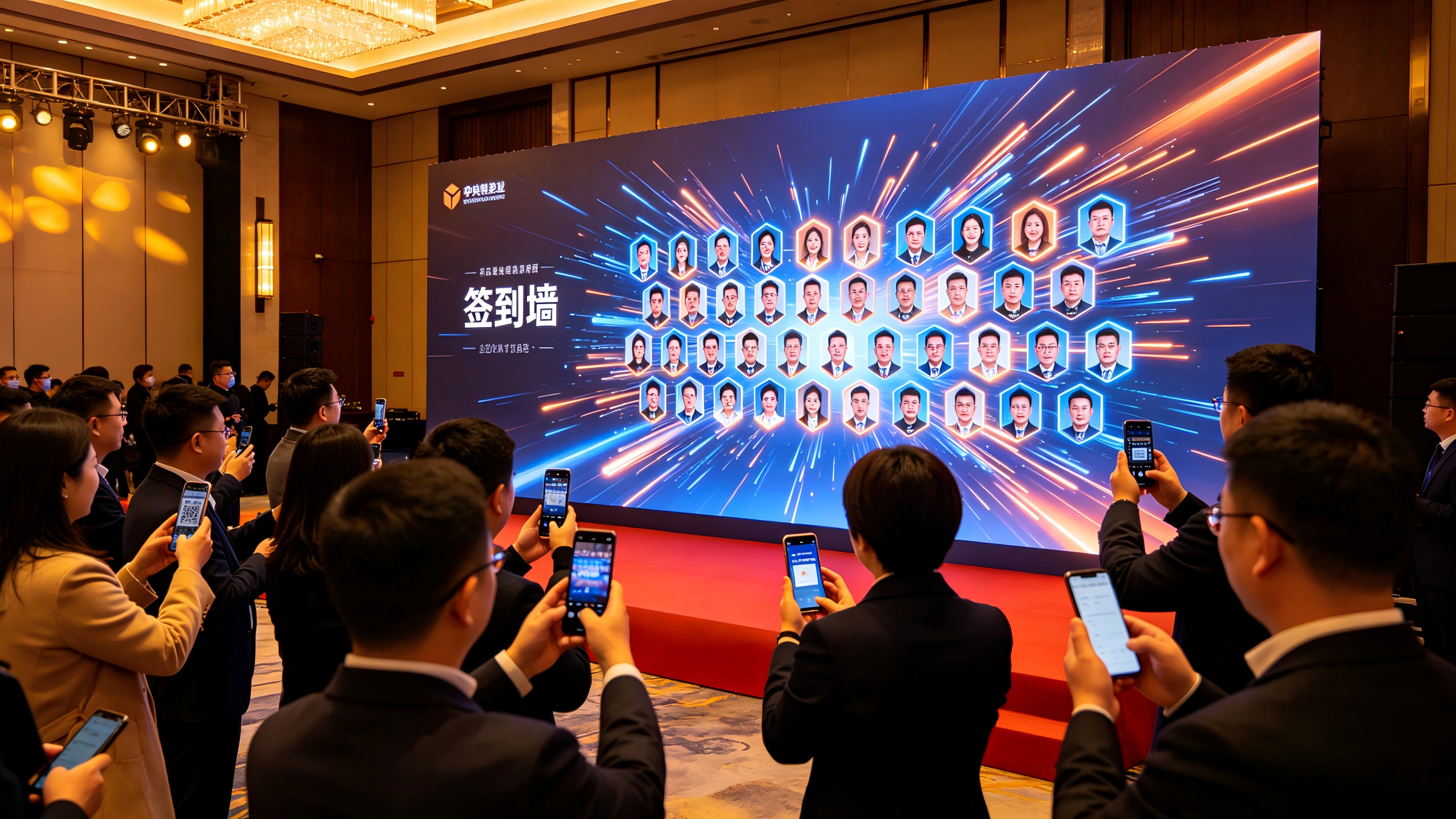 企业庆典互动选淘气互动，活动现场大屏签到抽奖系统强，超吸睛还多场景适配！