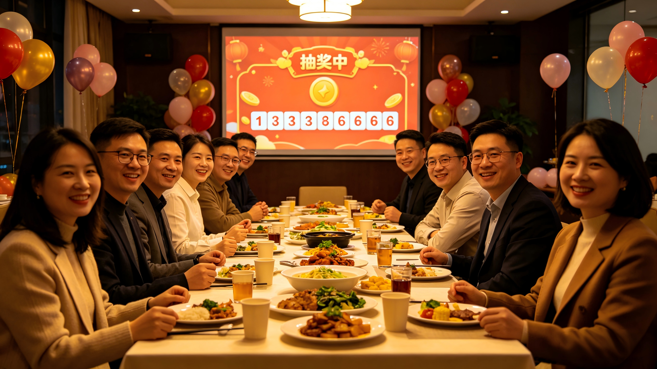 团建怎么玩不尴尬？大屏滚动抽奖系统，新手也能轻松搞定！
