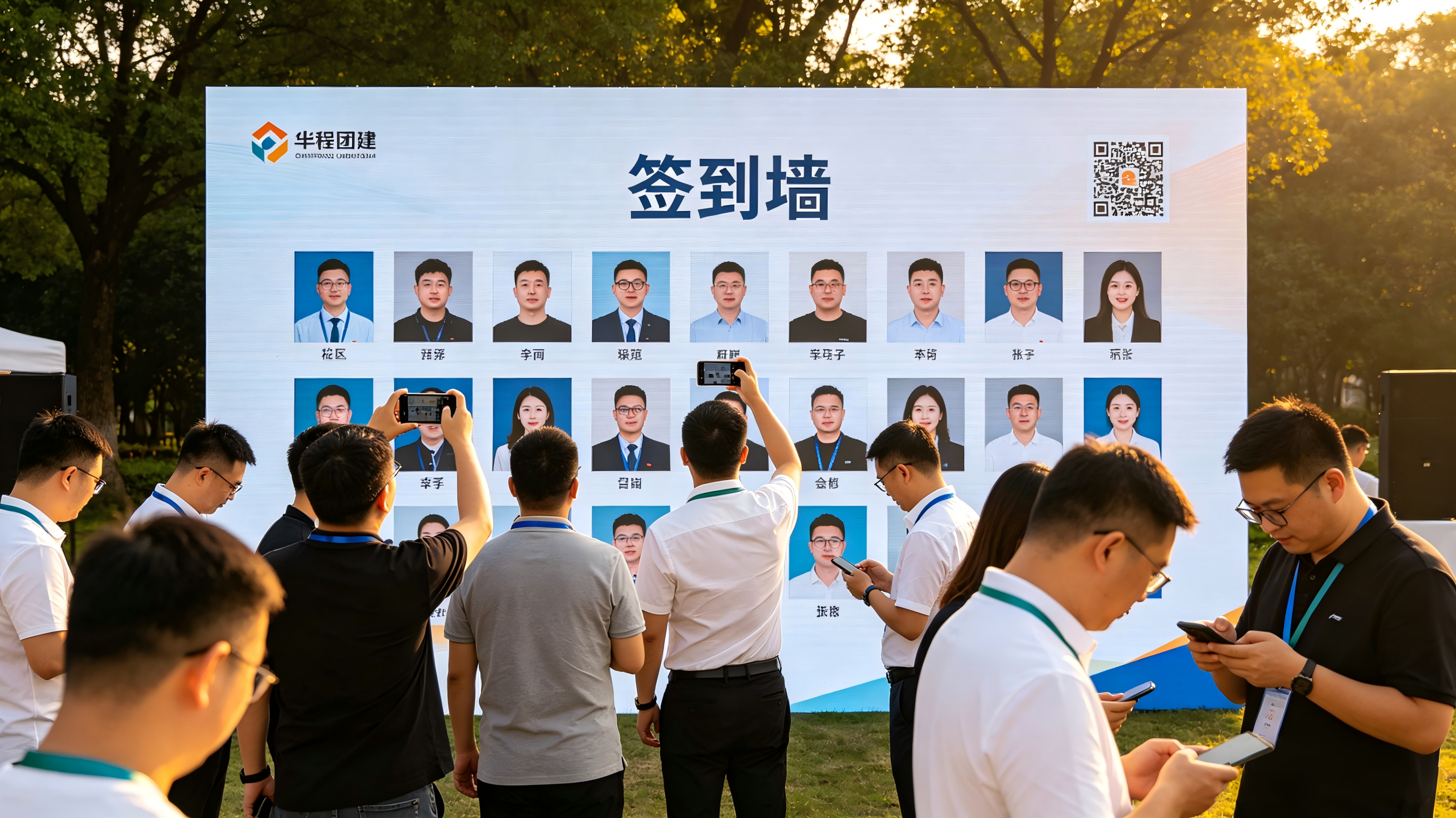 团建活动互动新方案：淘气互动活动现场大屏签到抽奖系统，超吸睛还新手友好！