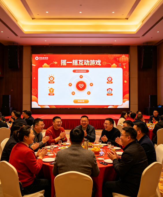 年会筹备没人手？淘气互动现场大屏滚动抽奖系统，客服指导超耐心！