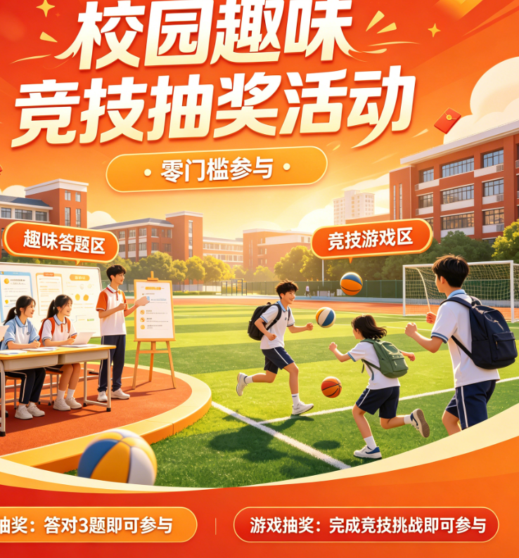 校园抽奖没新意？淘气互动大屏互动抽奖系统，创意玩法超吸睛！