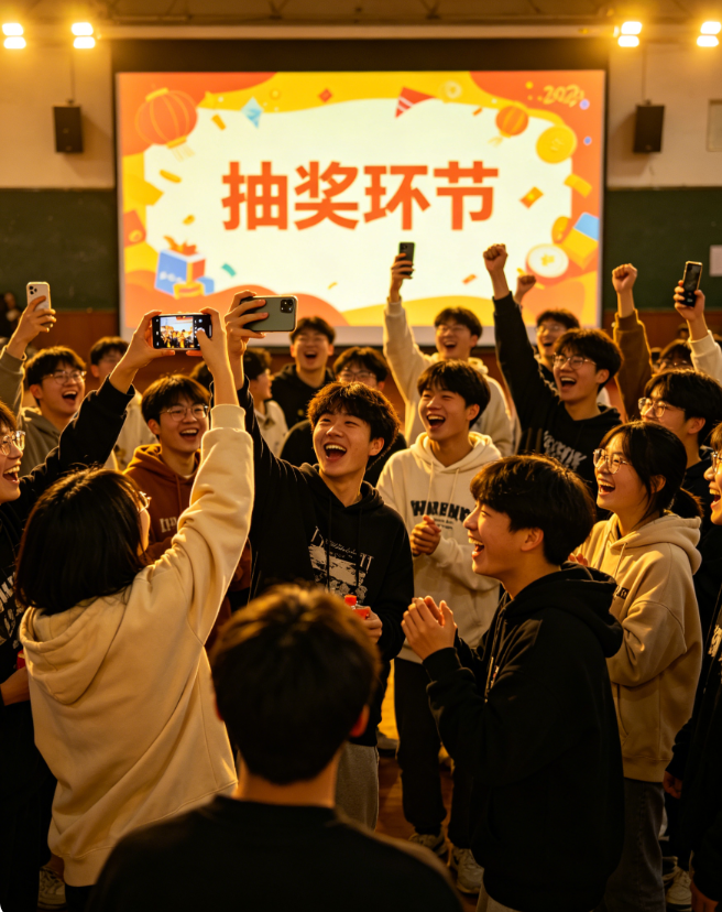 校园活动想省人力？淘气互动大屏互动抽奖系统，自动统计超方便！