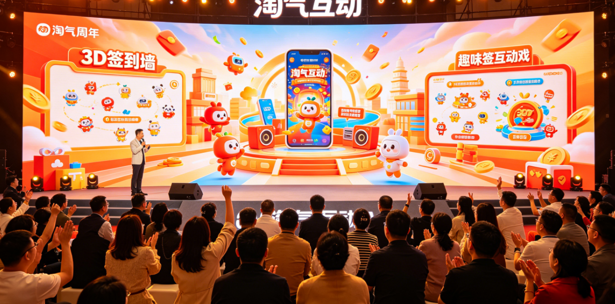 客户答谢会抽奖系统认准淘气互动，流畅好用不麻烦！