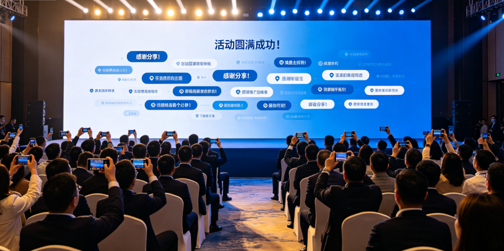 活动弹幕在正式活动中有什么作用？不只是让现场热闹