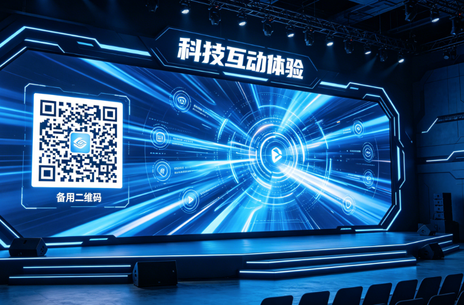 备用二维码怎么和大屏互动结合？活动节奏会更好控制