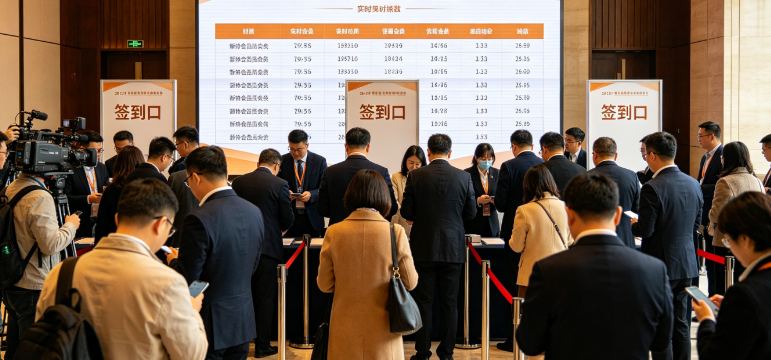 协会会员大会全流程怎么做？多入口签到到实时统计这些节点要衔接好