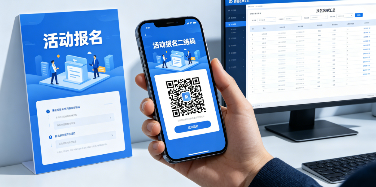 二维码报名适合哪些活动？正式场合使用前先看这几点