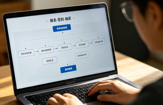 只做现场抽奖和报名签到互动数据一起管理有什么区别？正式活动怎么选？淘气互动这样看