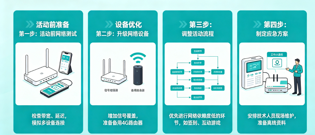 现场网络不稳定怎么办？活动负责人可以这样优化流程
