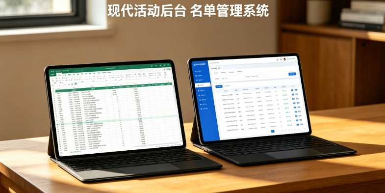  Excel名单管理和后台名单管理有什么区别？正式活动怎么选