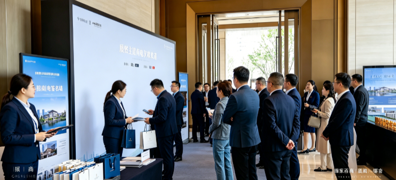 电子签名墙在招商发布会里怎么安排？主办方可以这样安排
