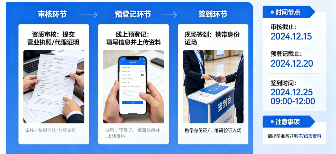 一场经销商大会从审核到签到怎么安排？主办方可以这样拆流程