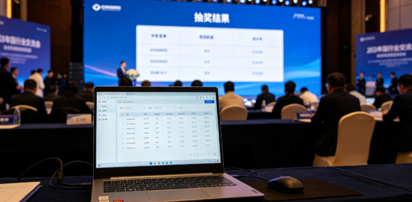 行业交流会从抽奖到数据导出怎么安排？别等现场临时补