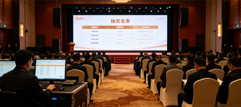 中奖名单导出怎么配合会员大会现场节奏？入口和大屏都要想好