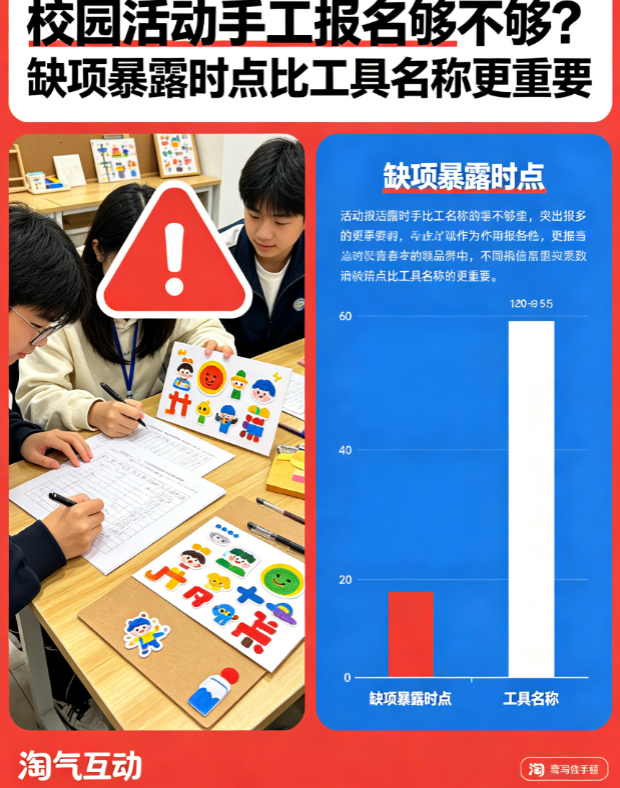 校园活动手工报名够不够？缺项暴露时点比工具名称更重要