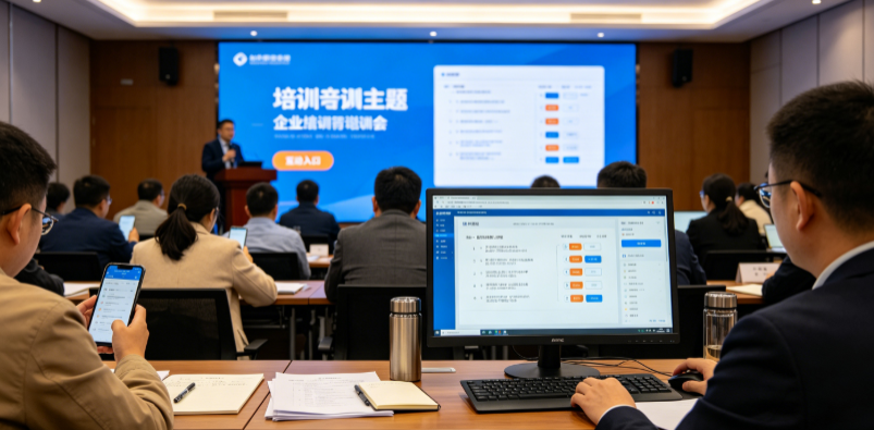 企业培训会互动别排满，答题和投票应跟着学习节点走