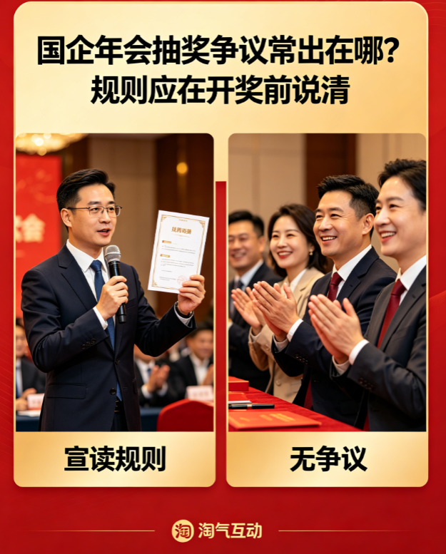 国企年会抽奖争议常出在哪？规则应在开奖前说清