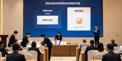 留言上墙适合放在商会年会哪个环节？先看屏幕位置和人群状态