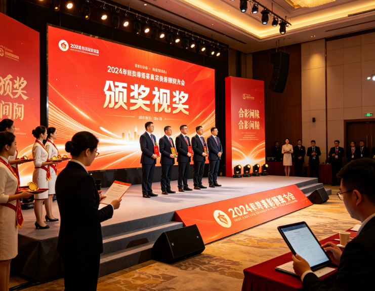表彰颁奖活动主视觉大屏切换和上墙怎么选？先看颁奖节点和主持口令