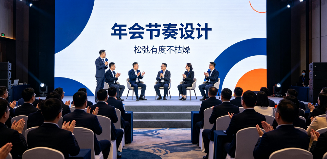 企业年会如何避免流程枯燥？节奏松弛有度互动方案