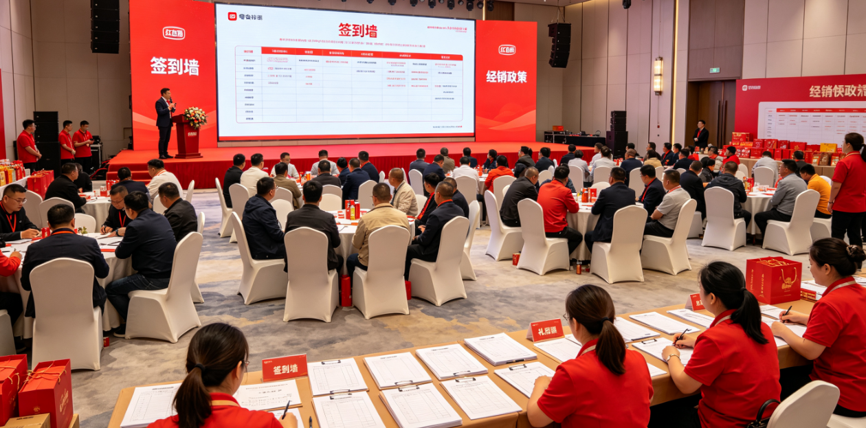 零食快消经销商交流会签到墙与红包雨如何适配渠道商务洽谈节奏