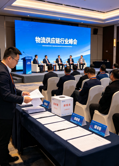 物流供应链峰会摇号与现场投票如何保障圆桌讨论秩序