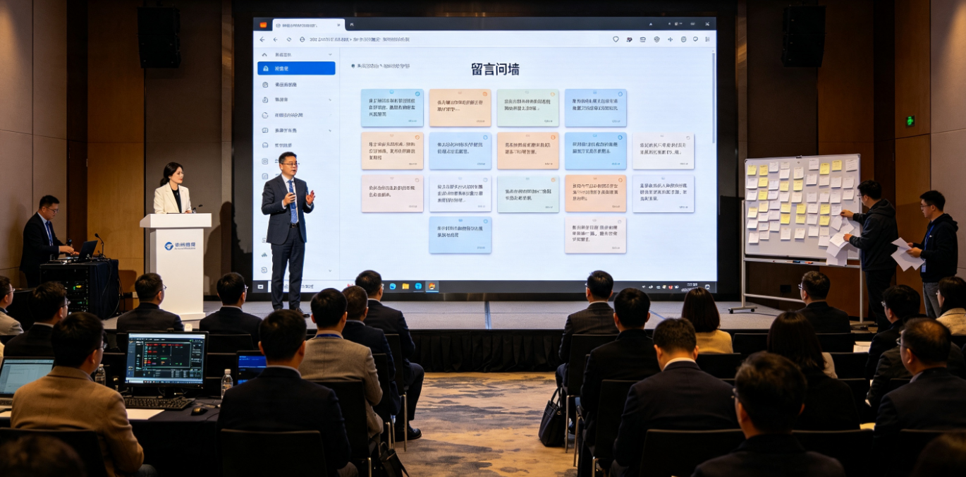 嘉宾演讲会用留言上墙要注意什么？主持口播怎么安排