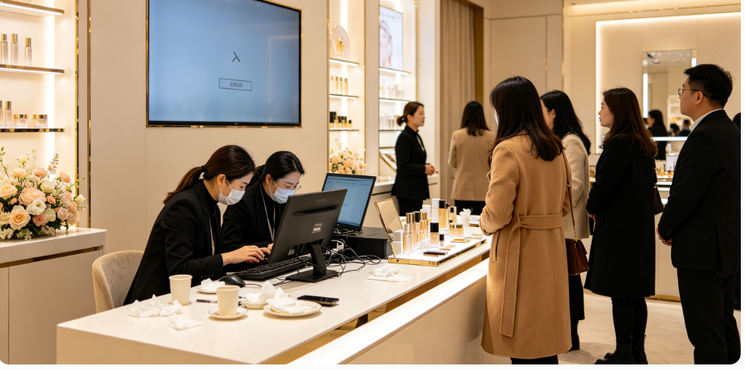 新品品鉴会现场评分与普通抽奖现场不顺怎么办？体验桌和清洁更换要分开处理