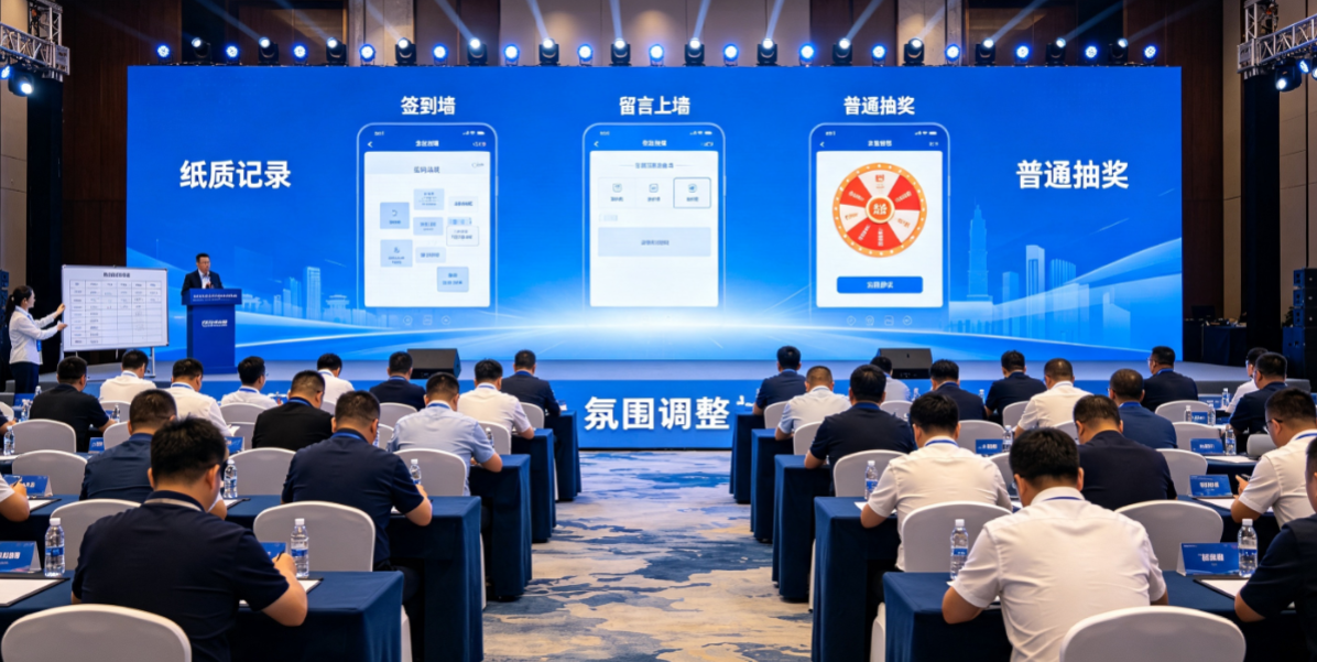 经销商大会现场气氛冷怎么办？纸质记录怎么承接