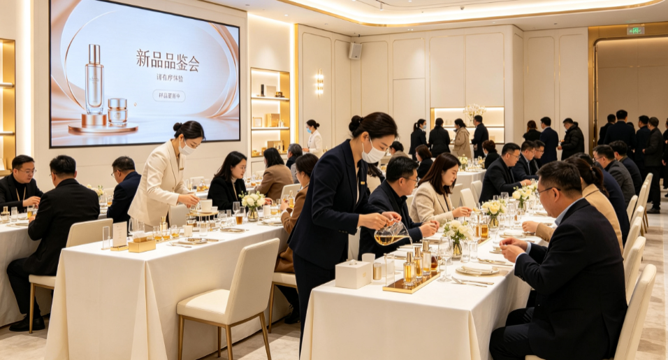 新品品鉴会体验桌进入忙点时，现场评分与普通抽奖怎样接到清洁更换？