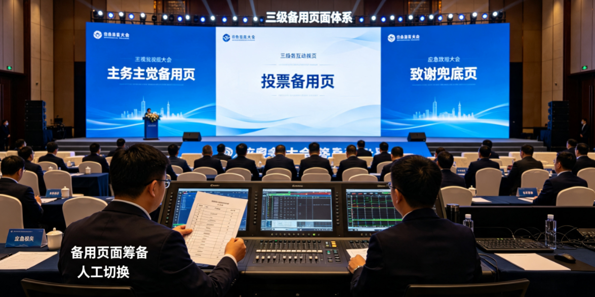协会会员大会适合用哪些现场互动？备用页面怎么准备