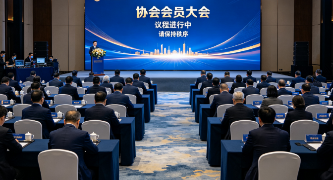 协会会员大会发言顺序出现延误，现场人工衔接如何配合签到、上墙和投票调整？