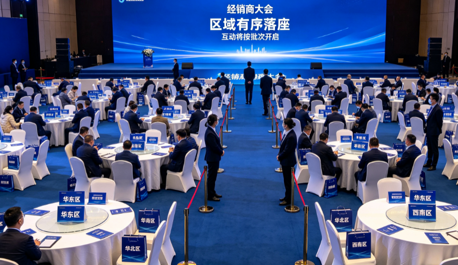 经销商大会答题与普通抽奖现场不顺怎么办？区域桌次和资料袋标识要分开处理