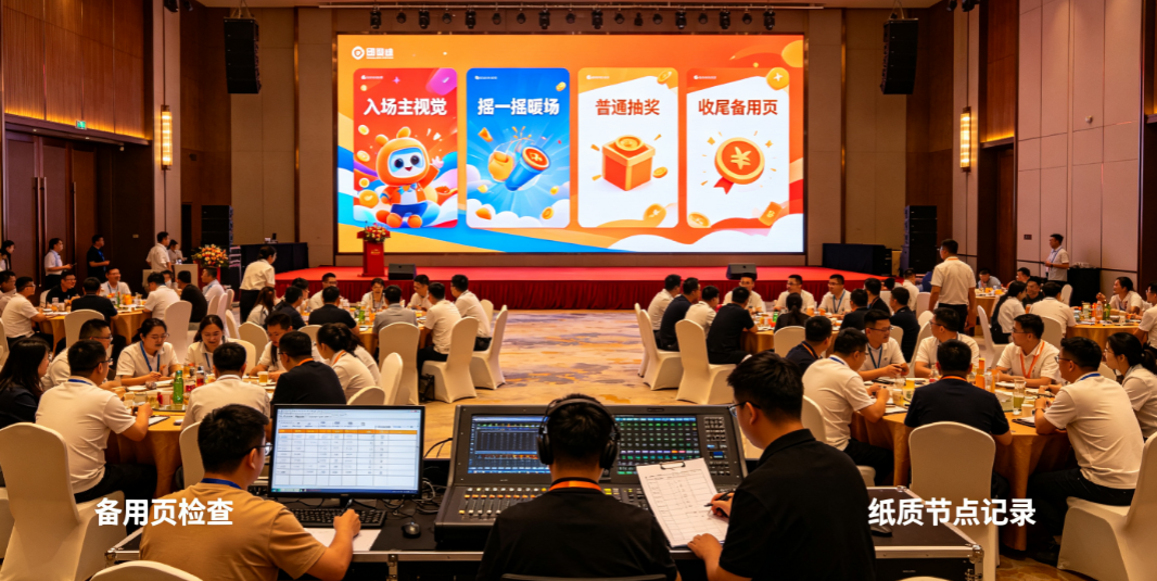 团建活动从入场到收口怎么排？备用页面怎么准备