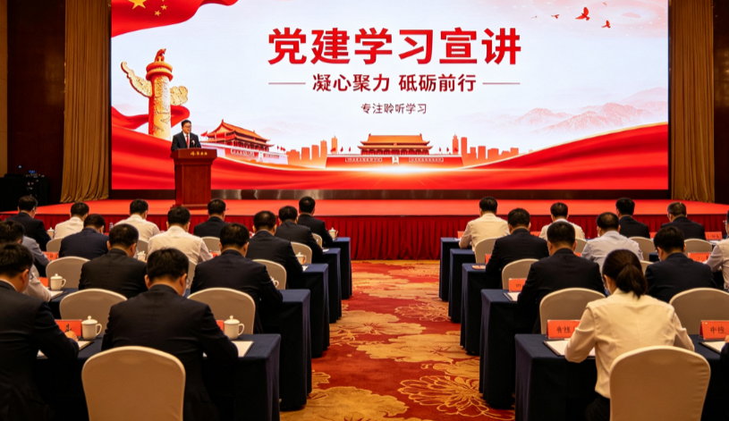 党建活动想带动现场节奏？大屏页面怎么切换