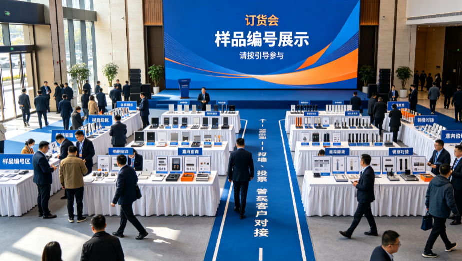 订货会到了样品编号这一步，签到、上墙和投票怎样接住销售对接人？