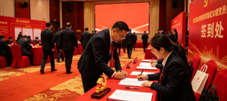 党建活动签到墙和3D签到怎么选？纸质记录怎么承接