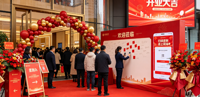 开业活动扫码互动放在哪？备用页面怎么准备