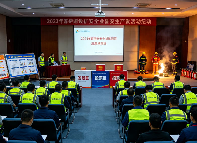 安全生产月活动从宣讲到演练收口怎么排？答题和投票要卡在宣讲和演练之间