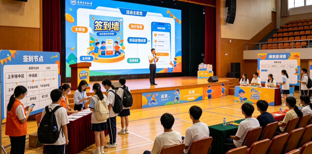 校园活动从签到到活动收口怎么排？答题和投票要卡在活动节点之间